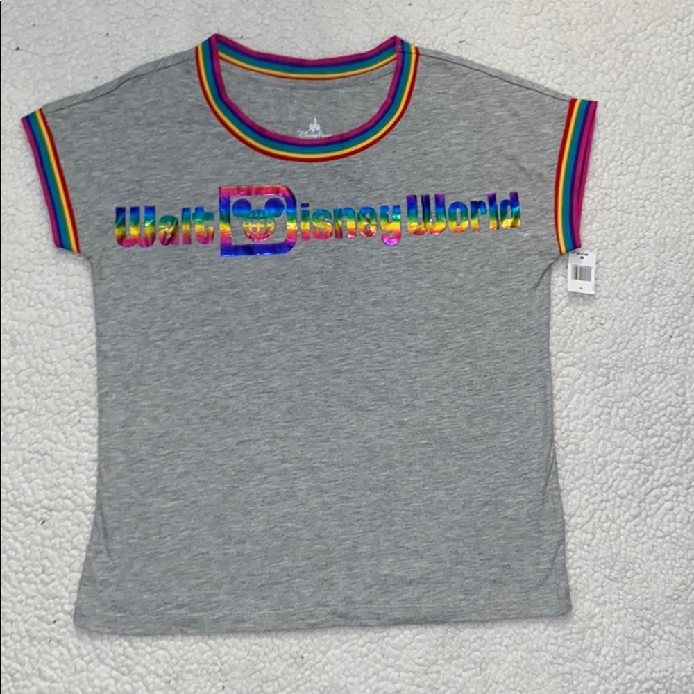 NEW Disney Rainbow Resort Women’s T-Shirt